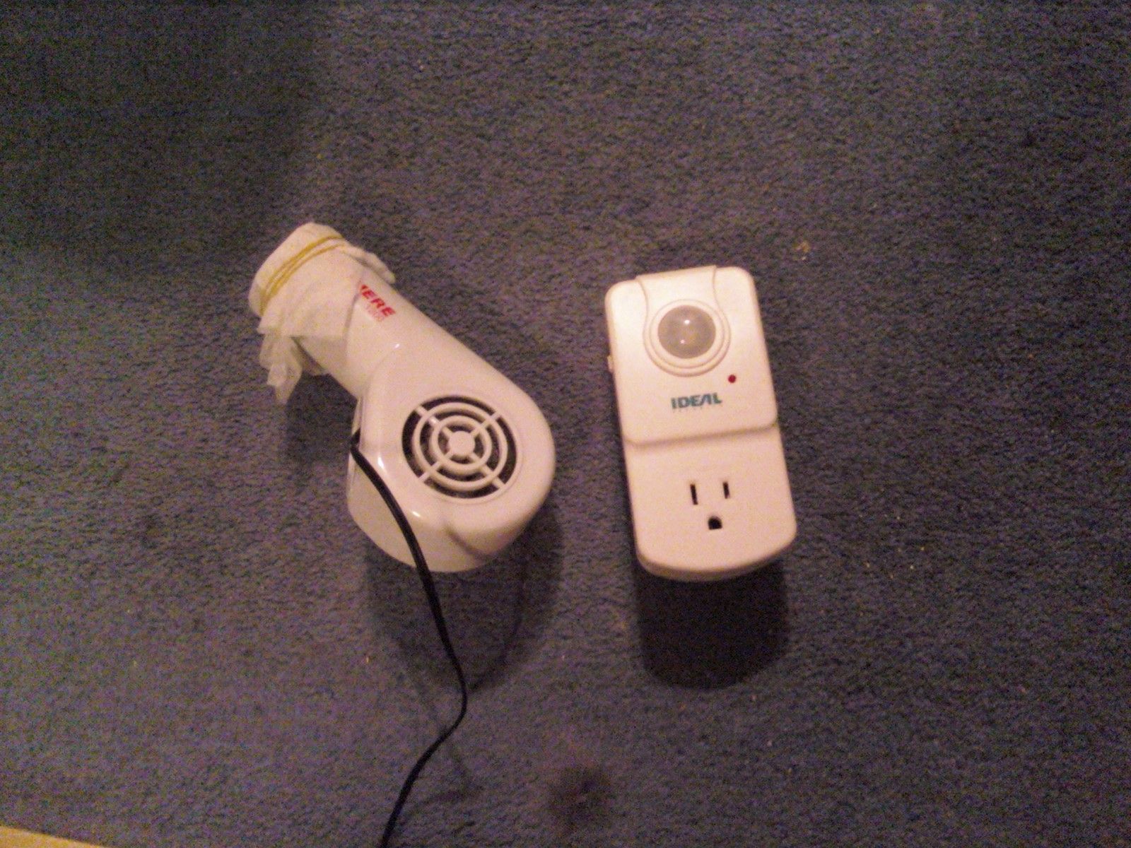 Motion Activated Cat Litter Box Odour Fan