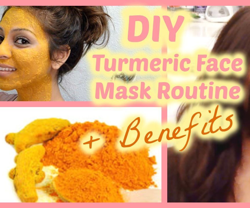DIY Turmeric Face Mask Routine │ for Acne, Wrinkles, Scars, Discoloration Younger Skin and More!
