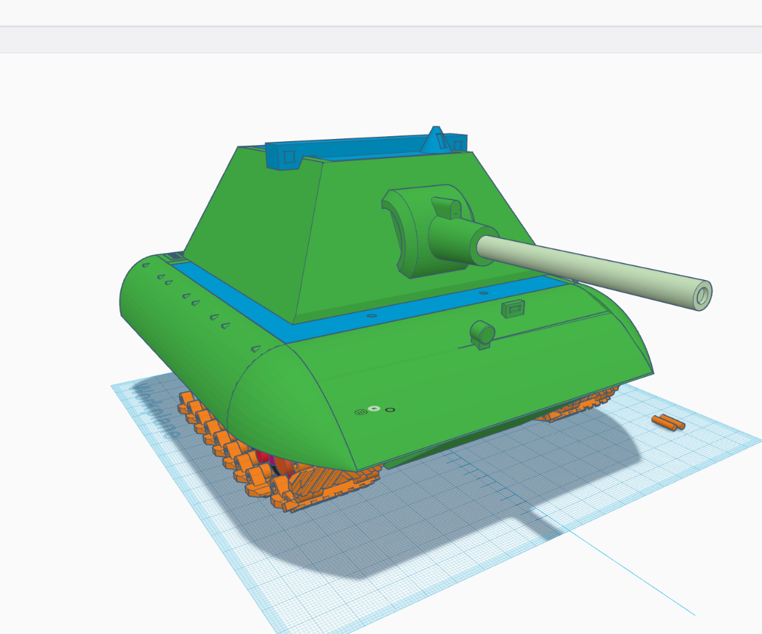 3D-printable Tank