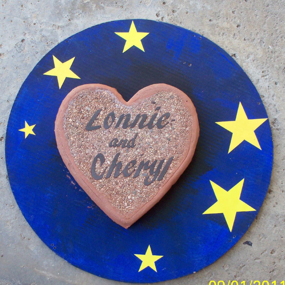 A Valentine "Carved" in Stone