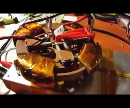 DC Through Coil Motor