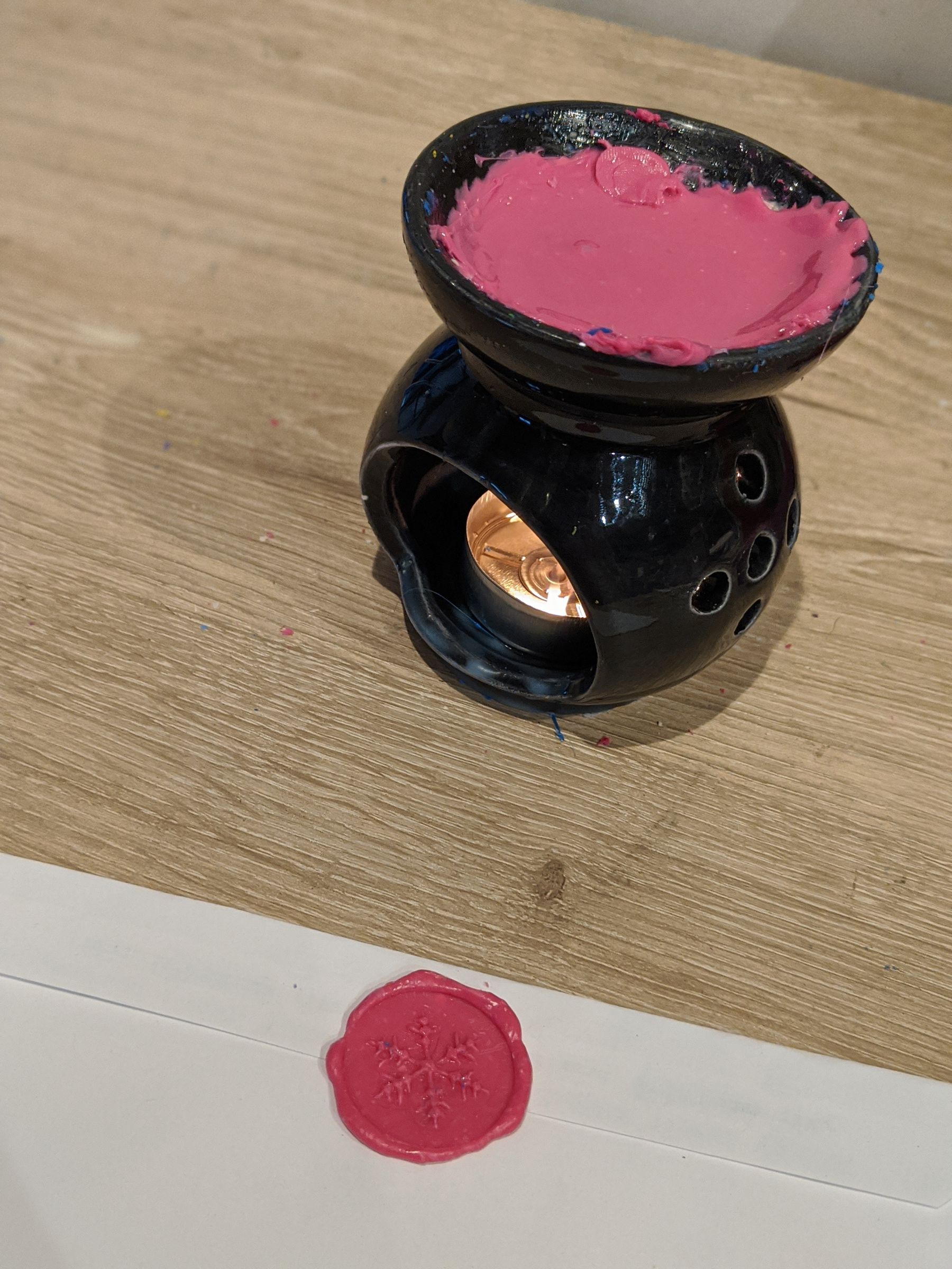 3D-printed Wax Stamps + Hot Glue/Crayon Wax : 11 Steps (with Pictures ...