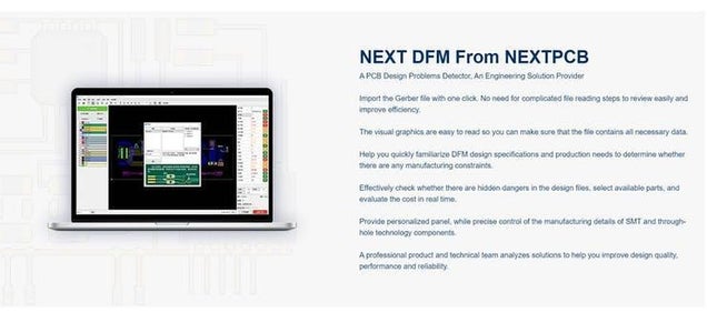 NextDFM Software From NextPCB