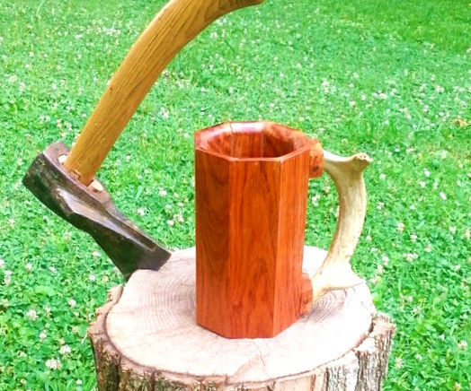 How to Make a Mug Out of Scrap Hard Wood Flooring