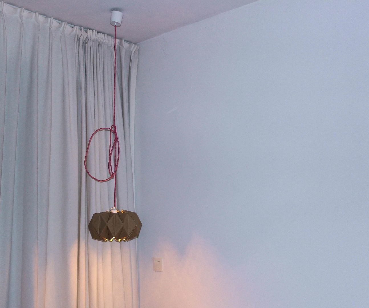 Cardboard Lamp