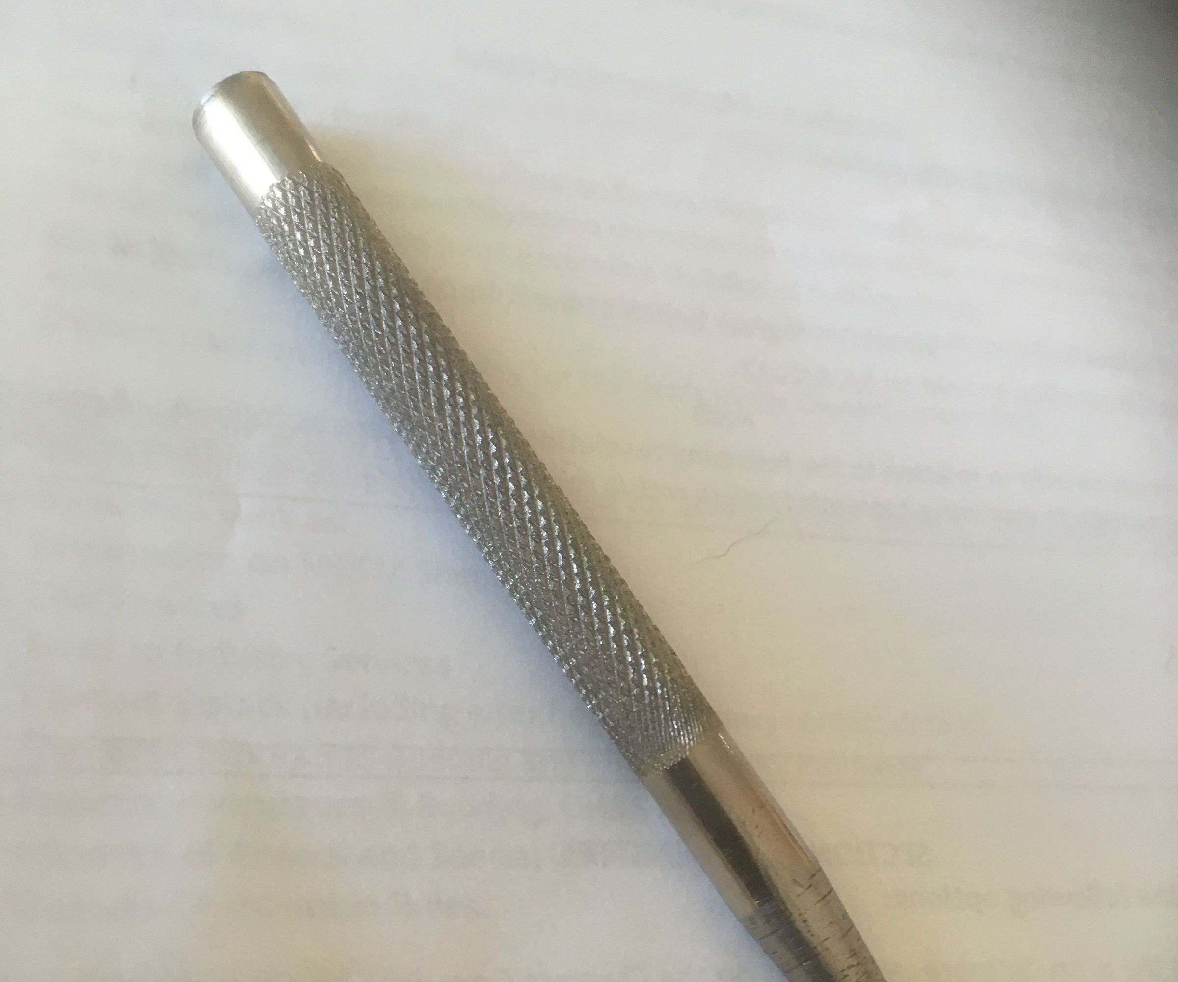 Knurled Steel Scriber