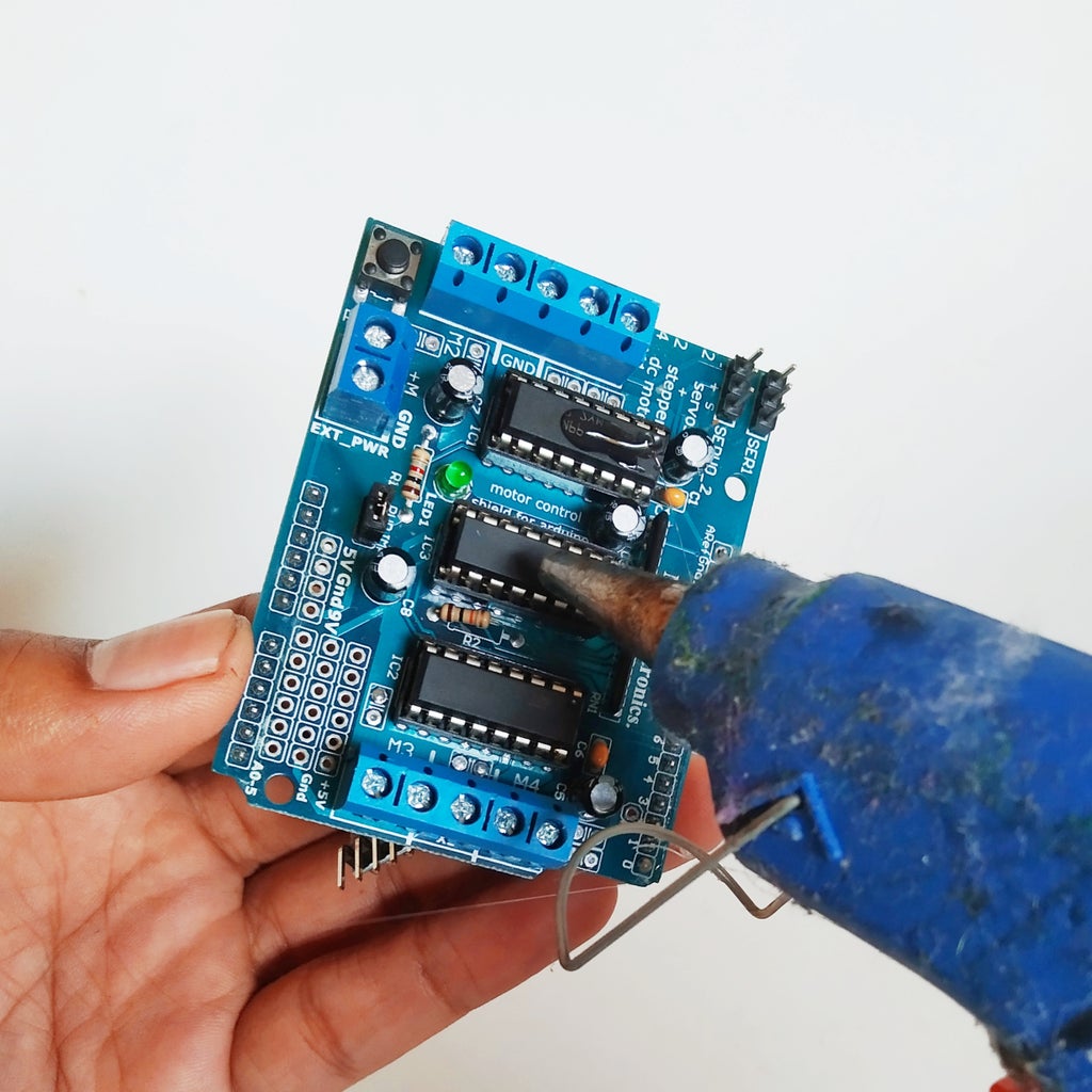 Add Bluetooth Into Motor Shield