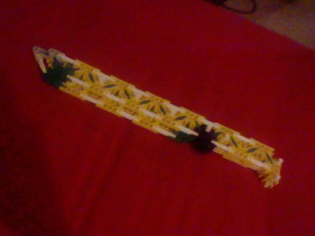 knex (very sturdy) combat knife