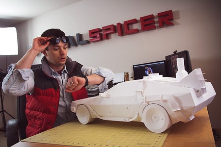 DeLorean BTTF Inspired Papercraft