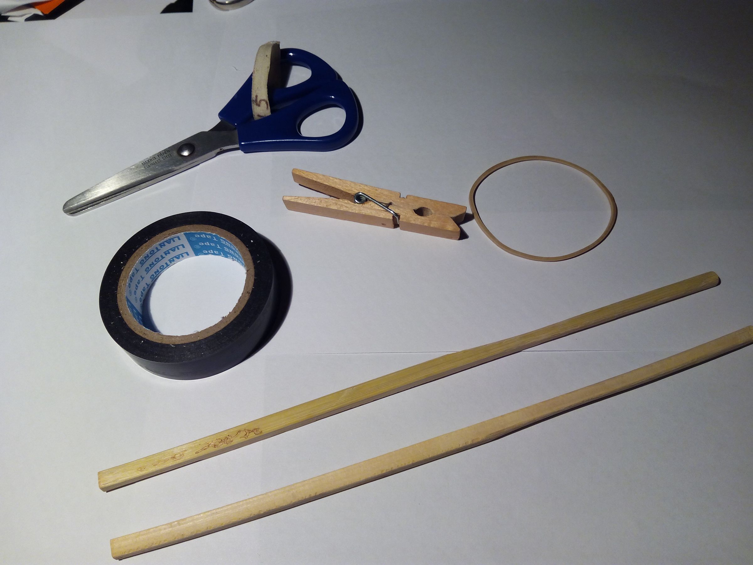 Simple Rubber Band Gun. 6 Steps Instructables