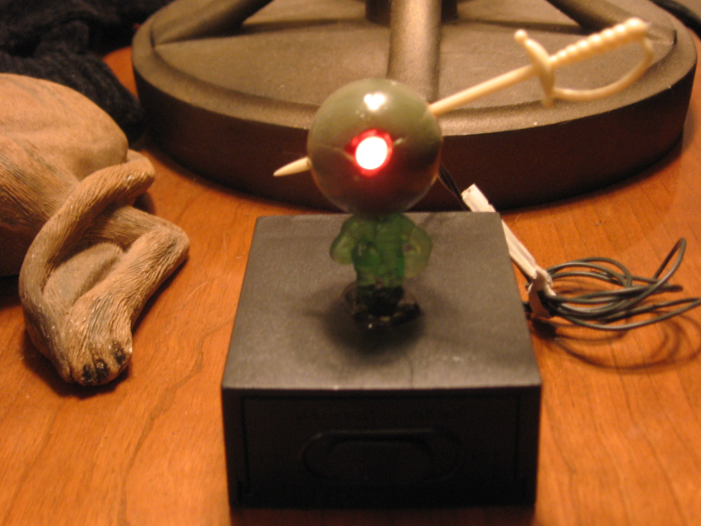 Olive Man and His Pimento of Justice!!!