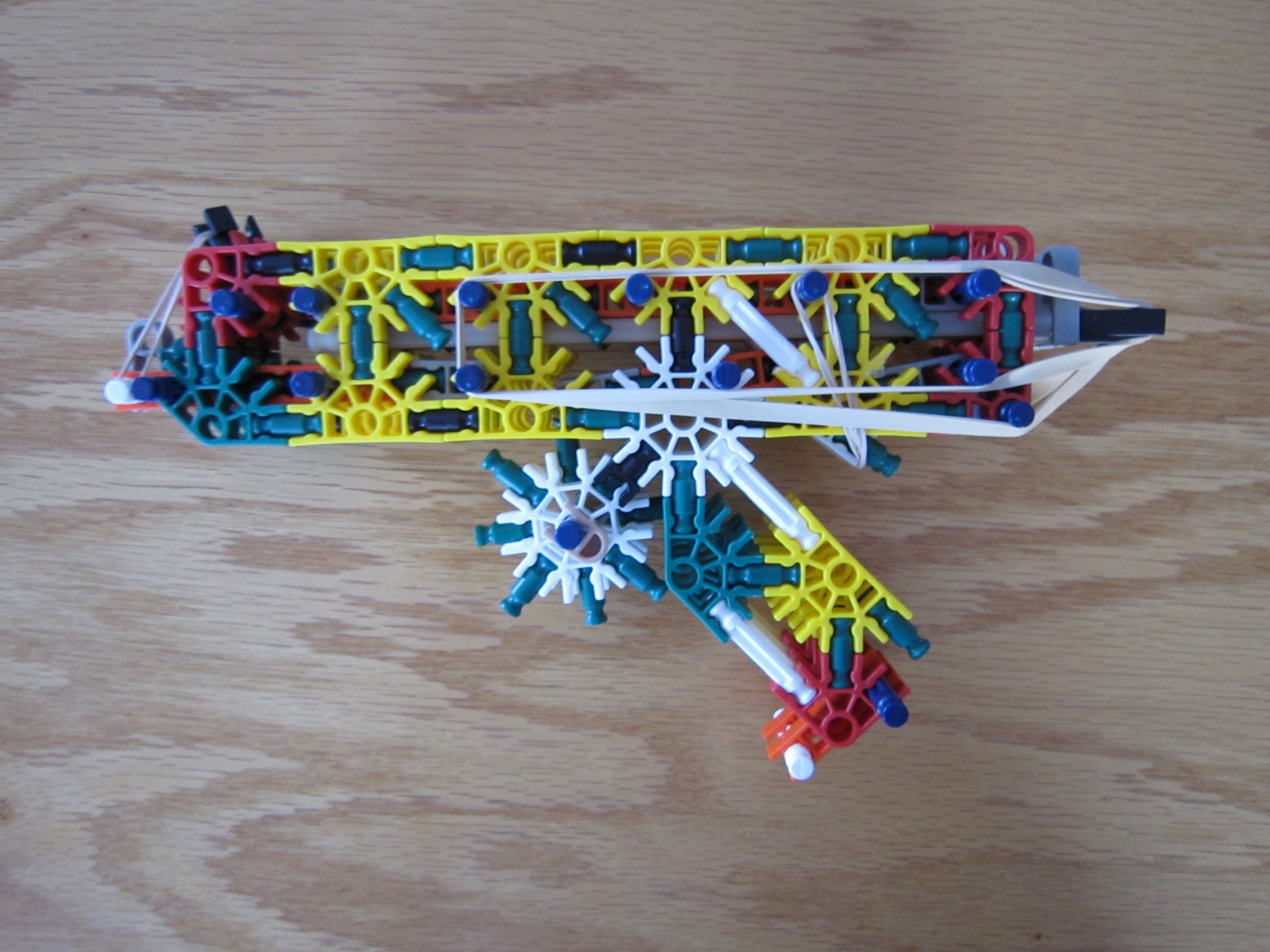 K'nex Pseudo Semi Auto Pistol V2