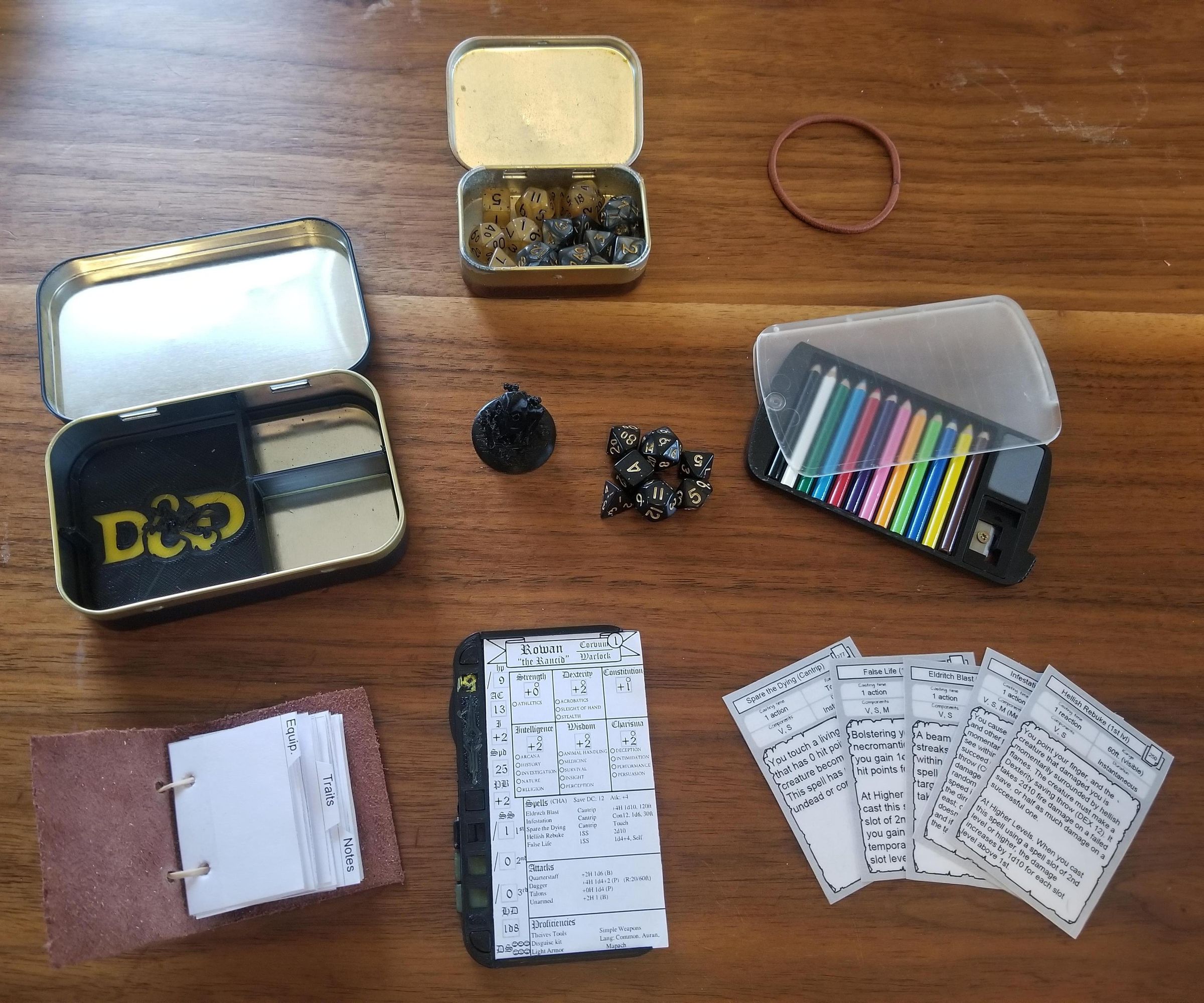 Mini Character Sheet (for DnD 5e)