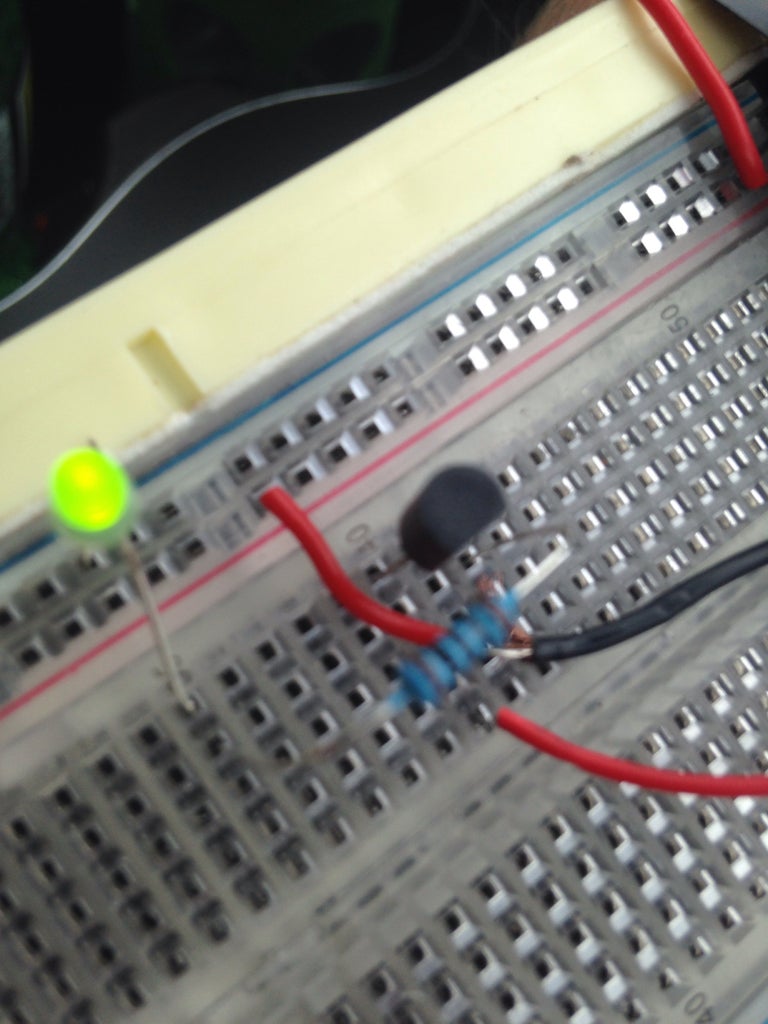 Simple Transistor Switching : 7 Steps Circuit Diagram