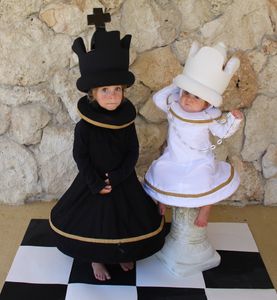 Chess King and Queen Costumes
