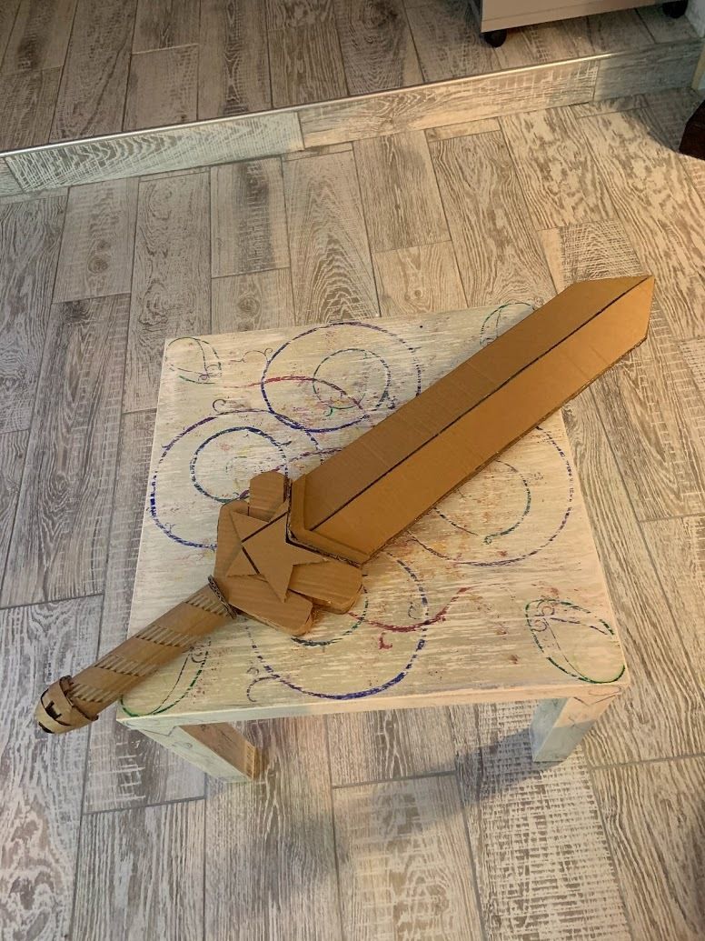 Steven Universe Cardboard Sword 