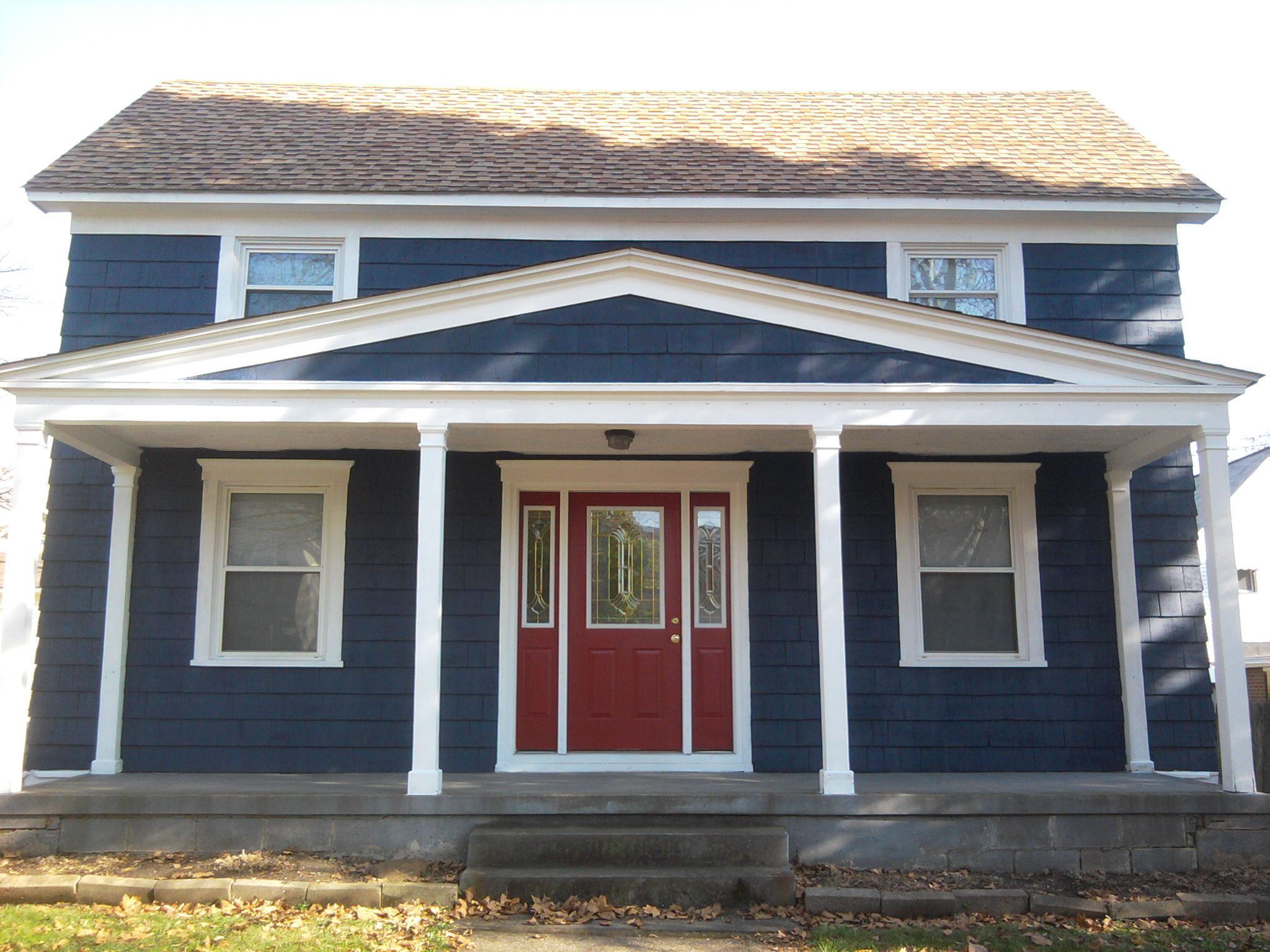 Refinish and Stain Wood Siding