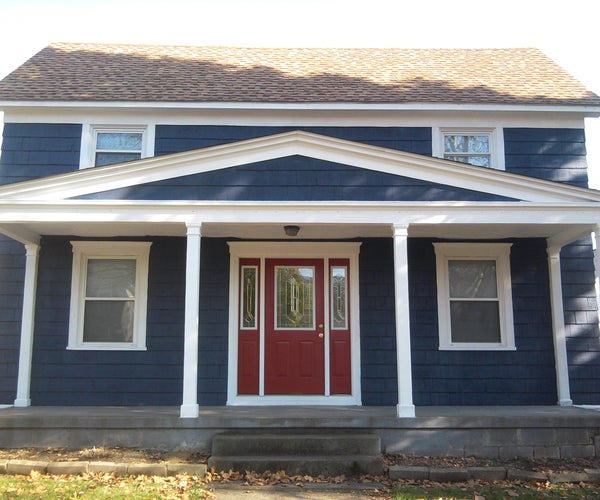 Refinish and Stain Wood Siding