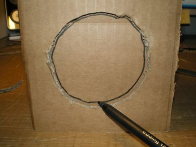 Cutting Cardboard