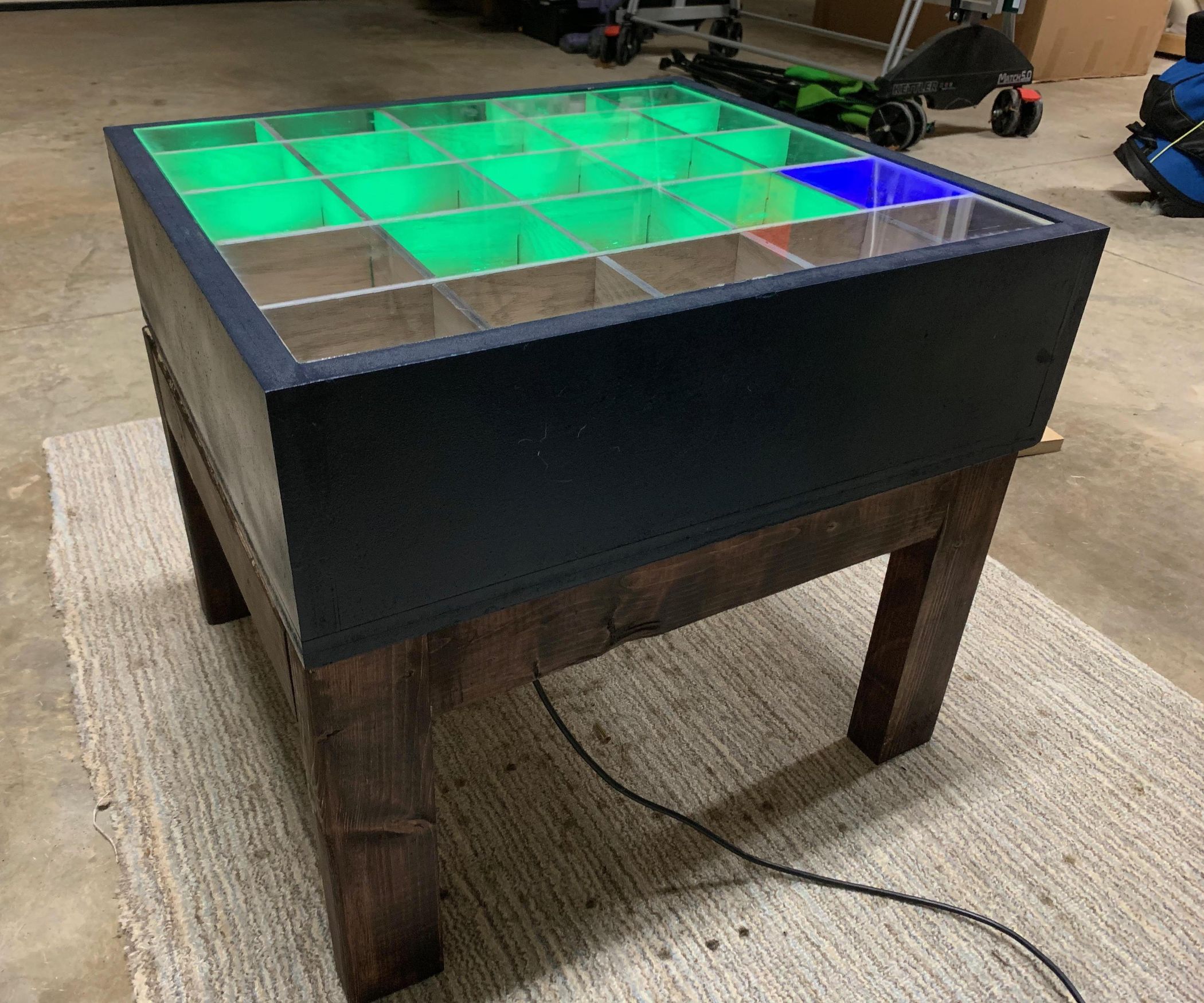 Electronics Table Design DIY Electronic Coffee Table : 7 Steps - Instructables