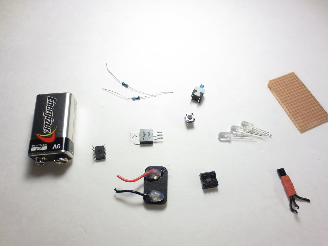 DIY Miniature Thermometer : 11 Steps (with Pictures) Circuit Diagram