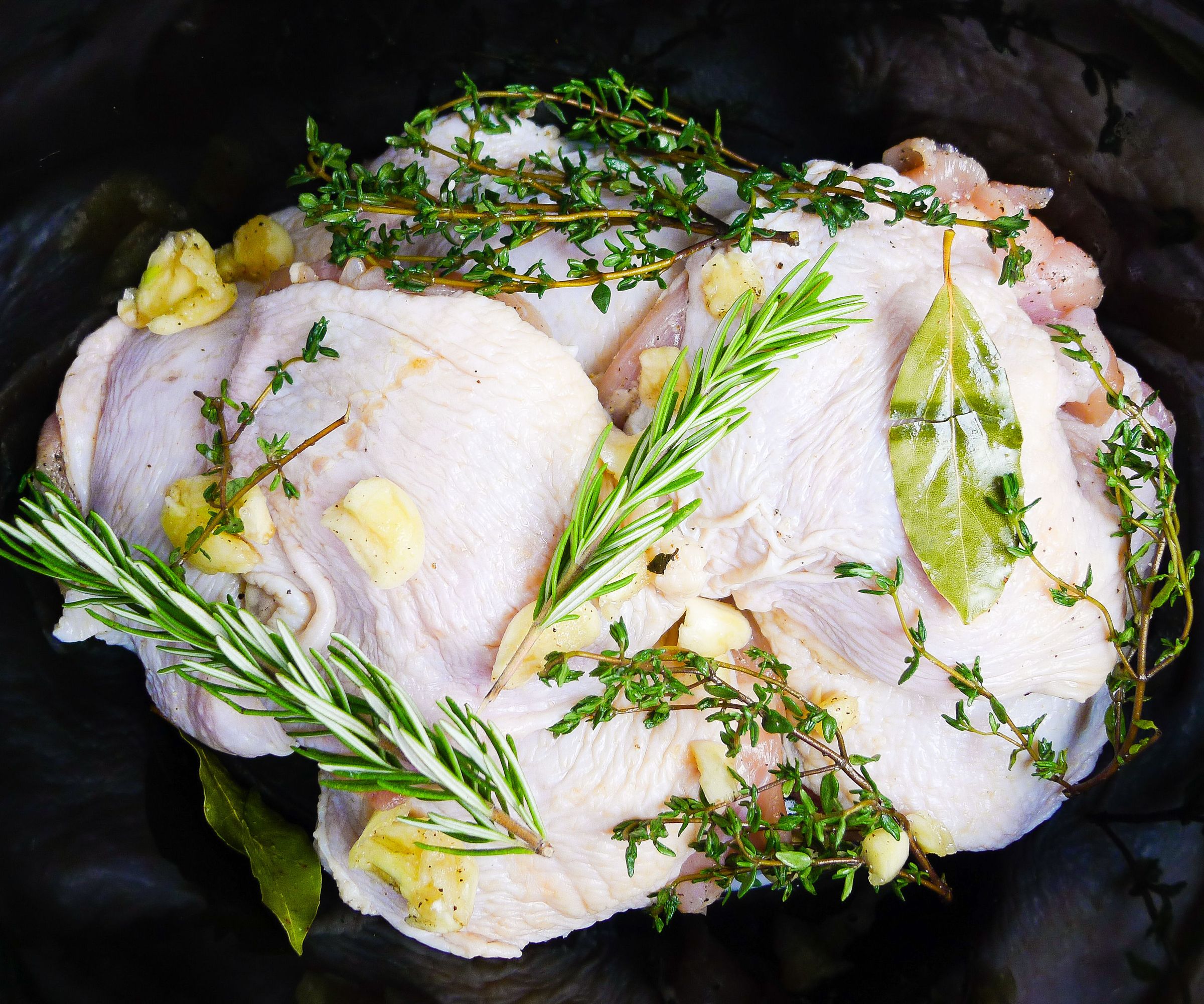 Slow Cooker Chicken Confit