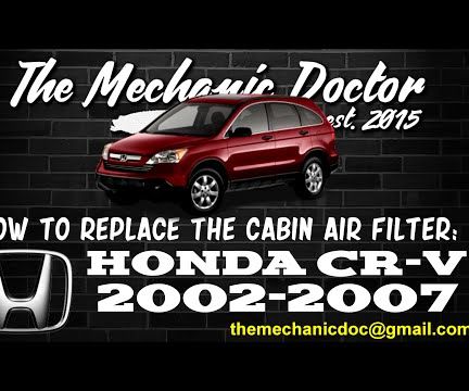 How to Replace the Cabin Air Filter : Honda CR-V 2002-2007.