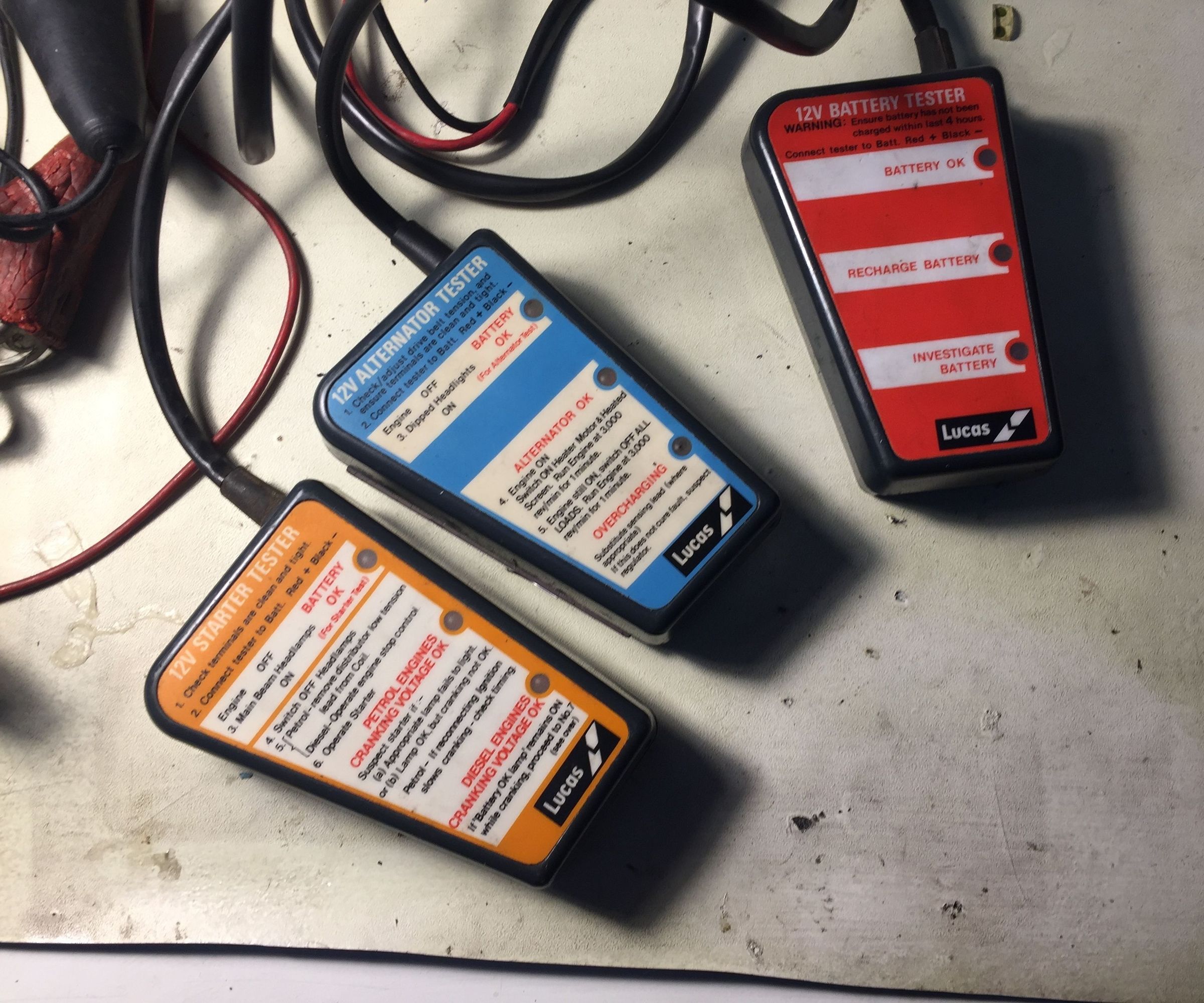 Re-cycled Lucas Diagnostic Kit