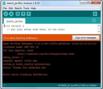 Programming the GT832E_01 Module