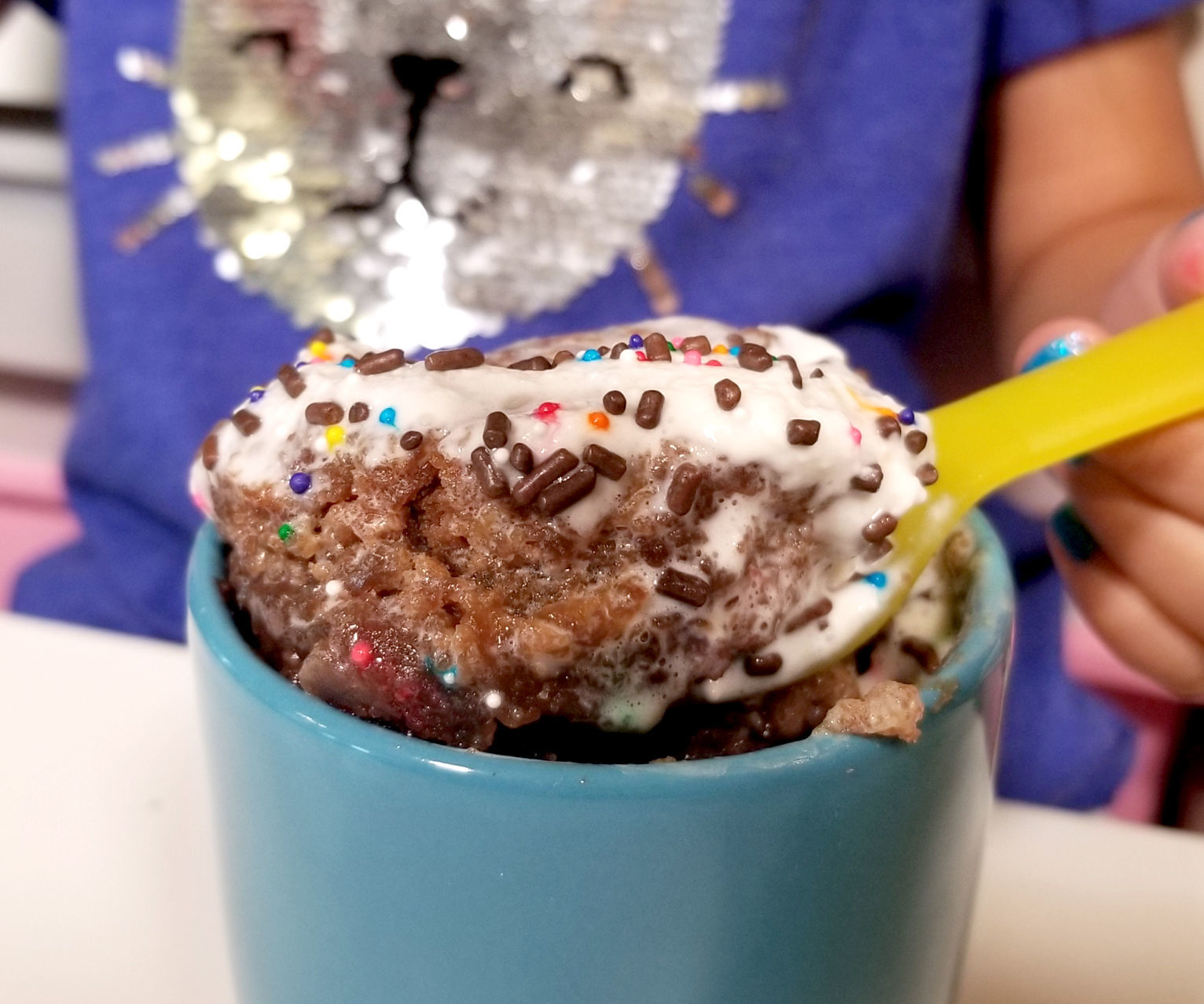 DIY Nutella Mug Cake Recipe