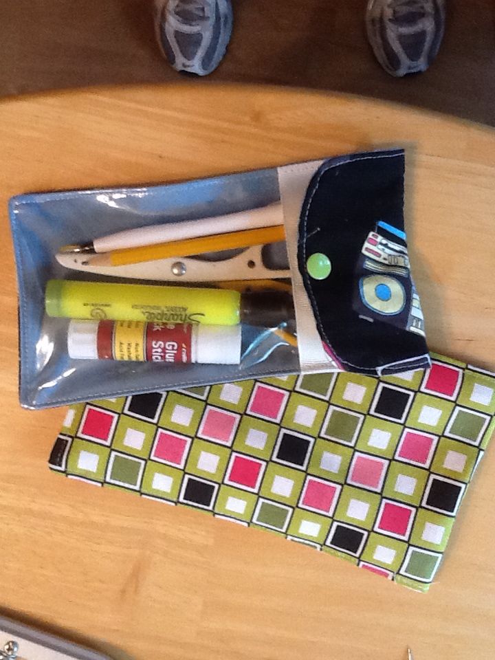 See Inside Pencil Case