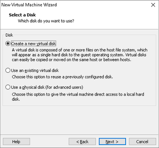Virtual Machine Hardware Configuration