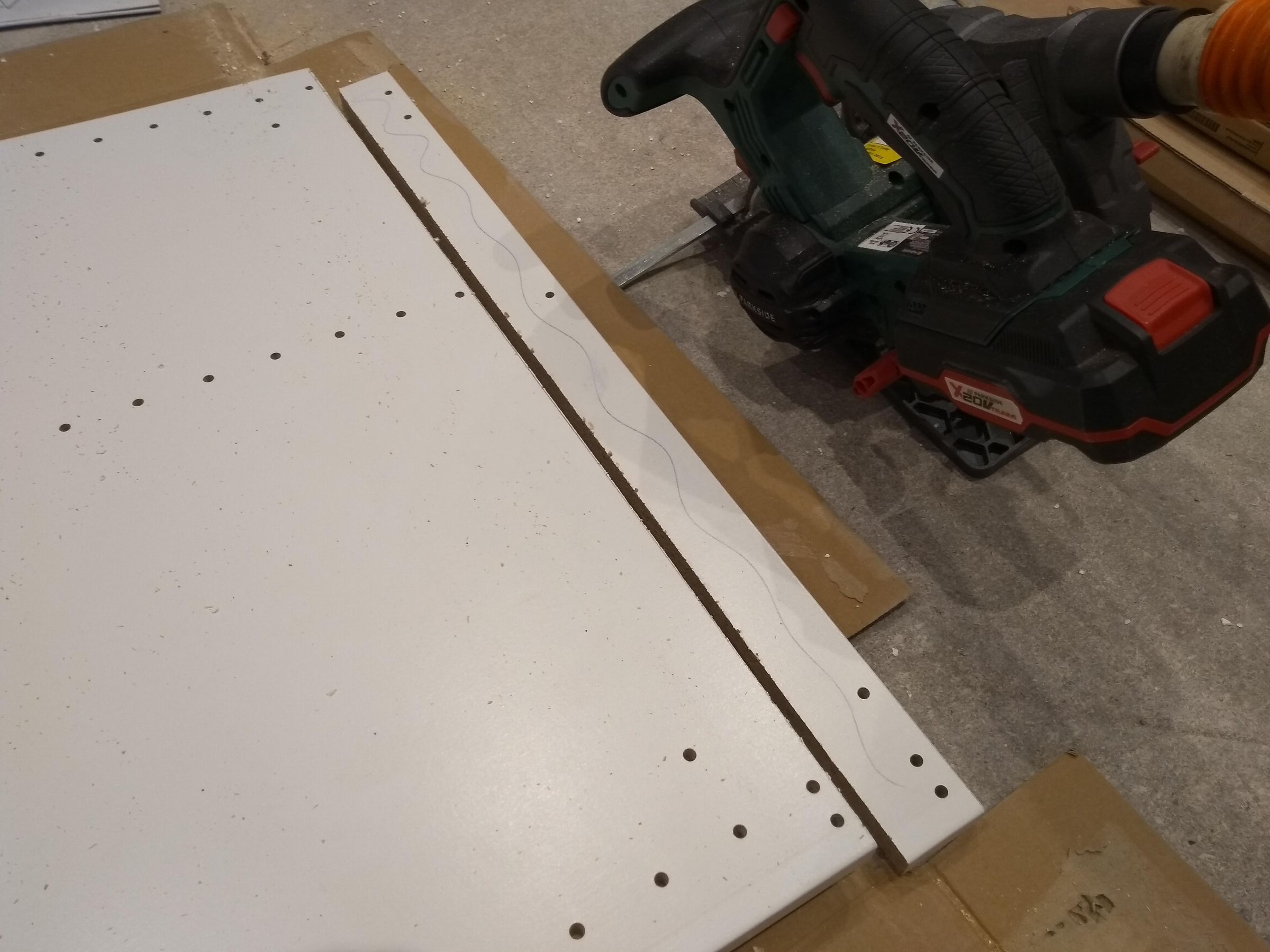 IKEA Pax Wardrobe Shortening, Reducing Height, Buildingin Floor to
