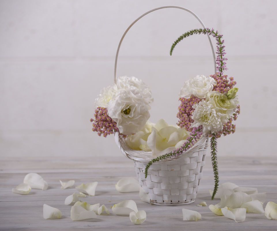 DIY With Flowers: Floral Wedding Basket
