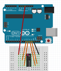 ATtiny84 Binary Counter, Up and Down : 5 Steps (with Pictures ...