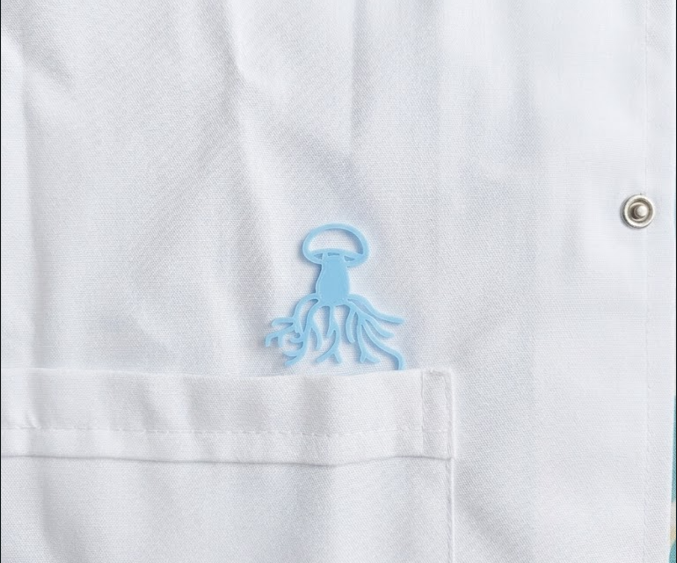 Upcycled Bio-Plastique: Visible Mending With 3D Printed PLA and Mycelium Design
