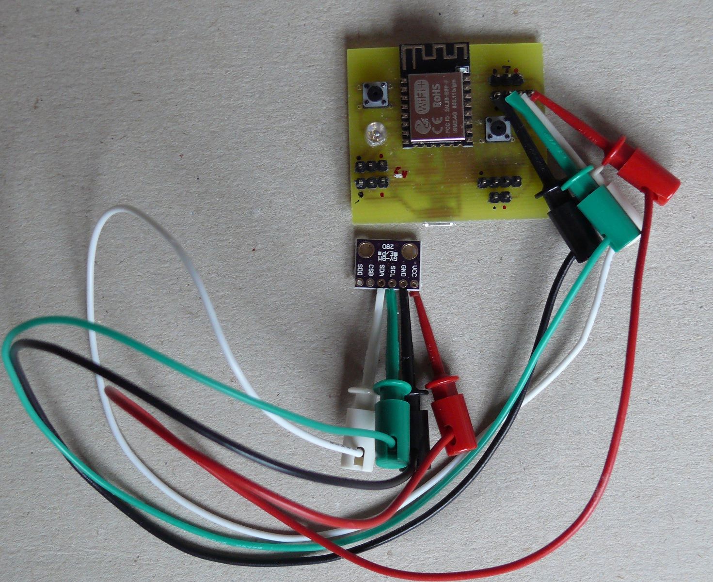Home Automation SonoffTasmota Sensors, LEDs Development Board, ESP12