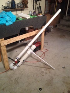 PVC Bait Launcher and 1st Test Launch