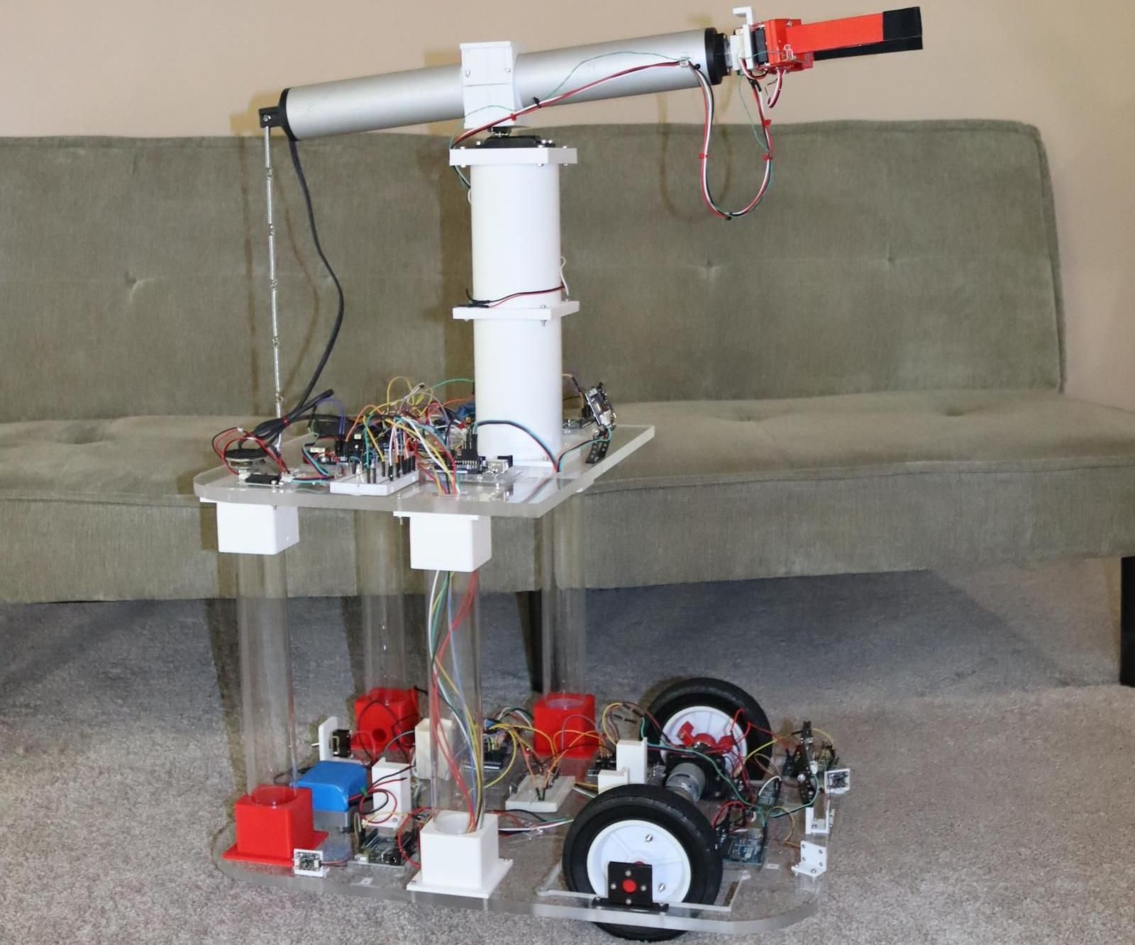 Zeno, the Trash Handling Robot