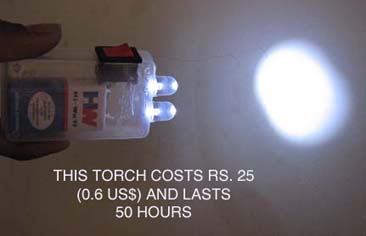 Low Cost LED Torch (it Lasts 50 Hours)
