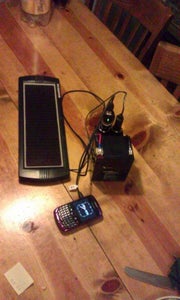 Simple Recycled / Re-purposed Solar Phone Charger