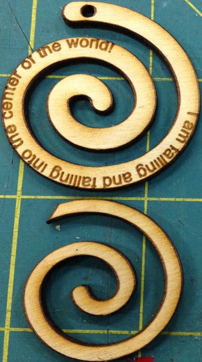 Make a Wooden Spiral Pendant