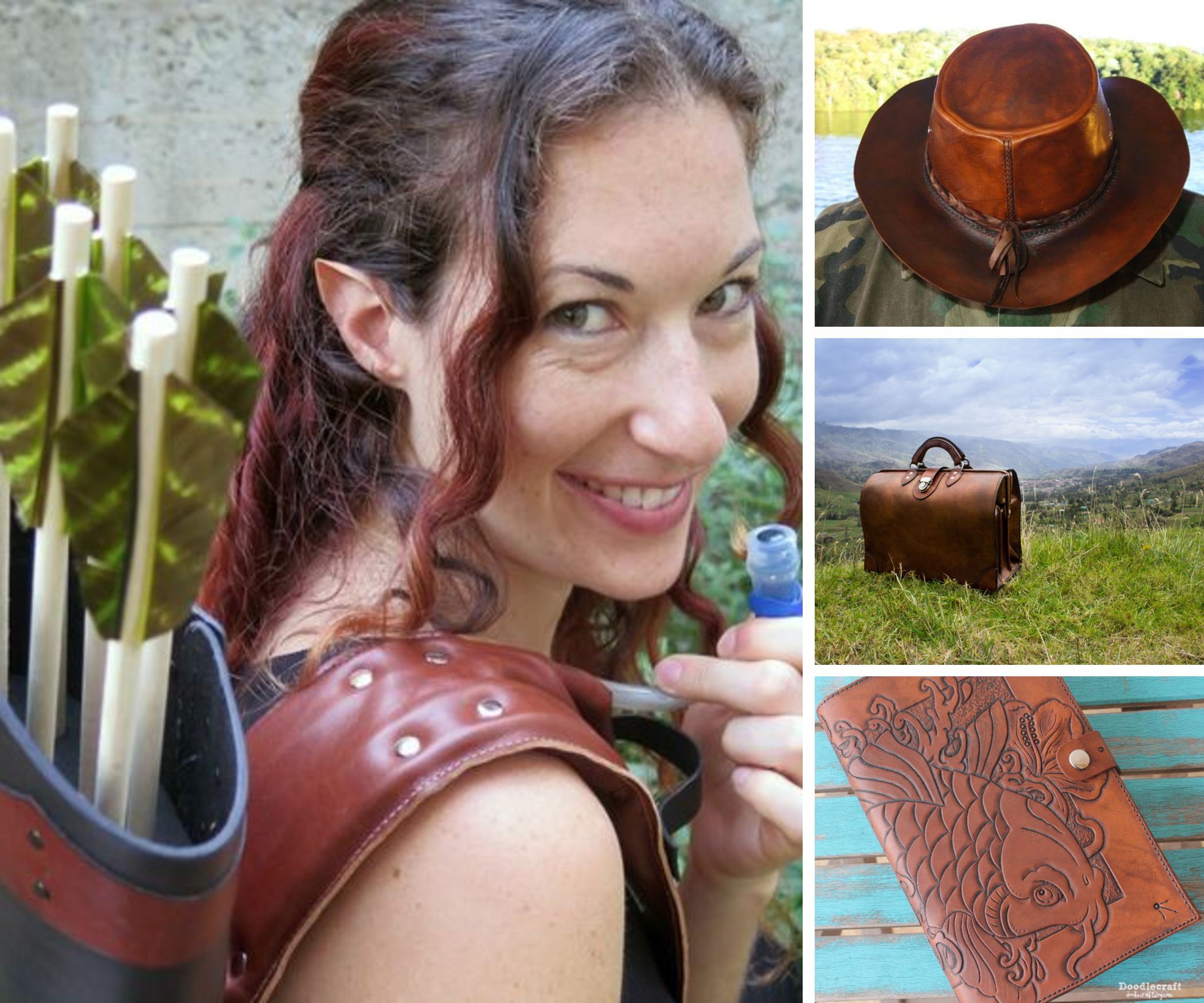 14 Intricate Leatherworking Projects