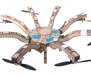 How to Make an Entire Drone/Multirotor and Camera Gimbal Using Laser Cut Parts