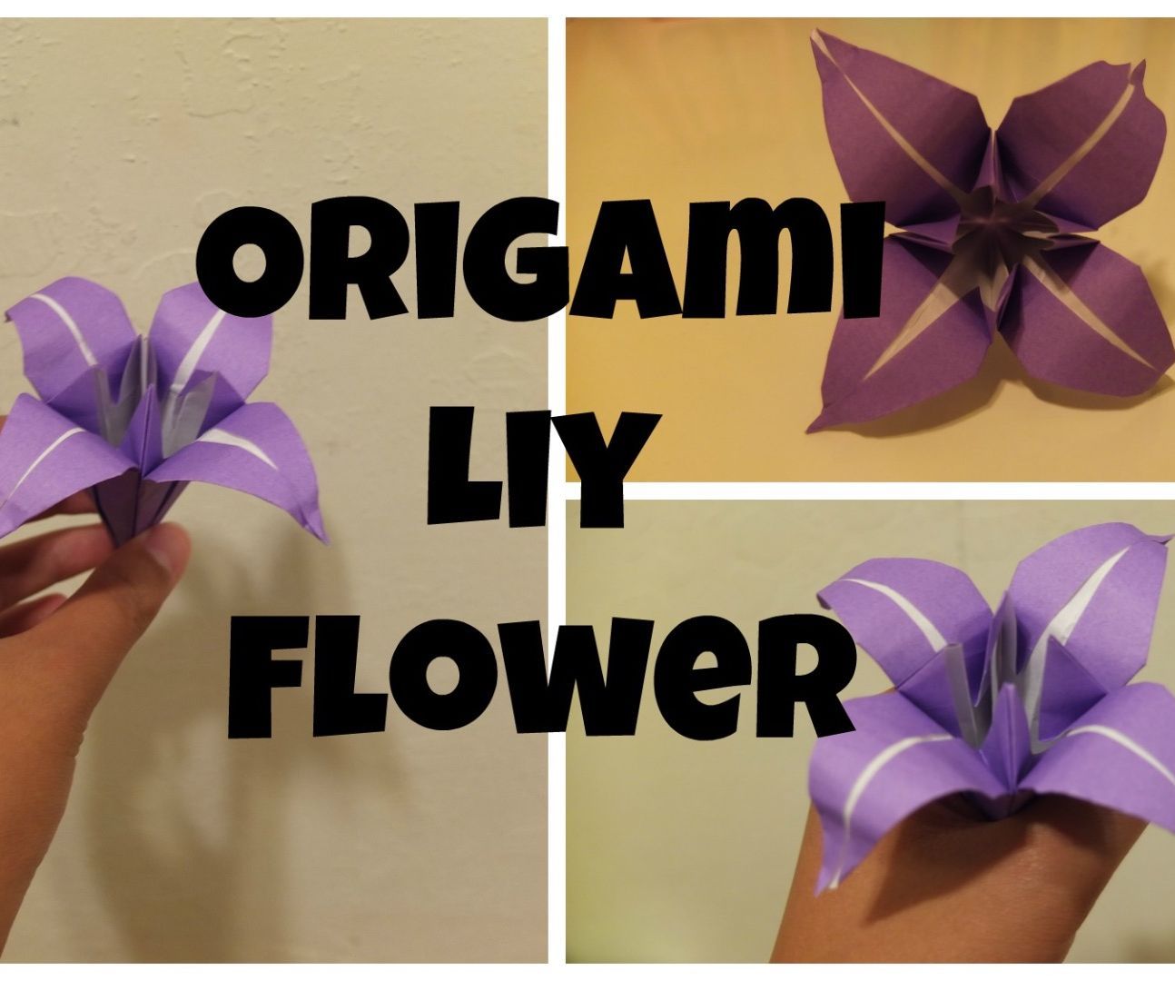 Origami Lily!