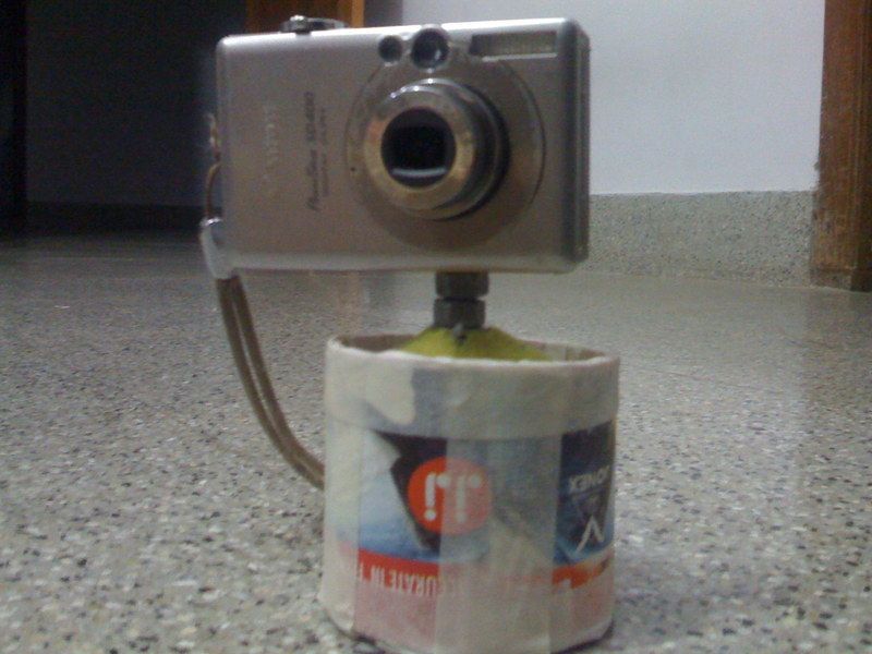 3-axis Ballhead Mini Tripod Thingie (aka. the Tennisball-pod)