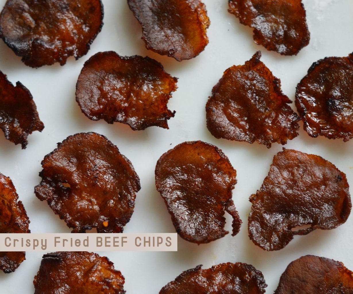 Crispy Fried BEEF CHIPS