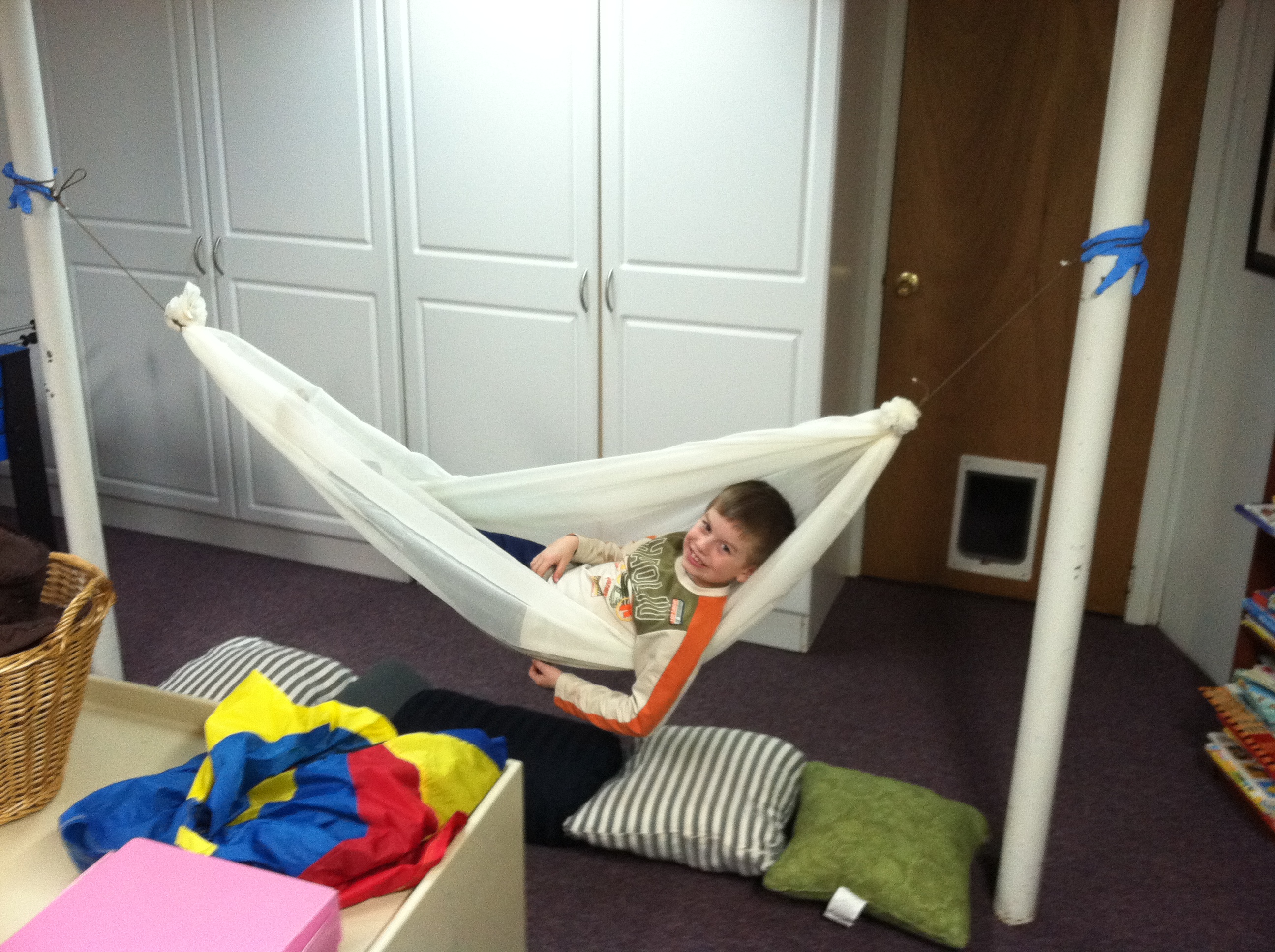 Window Sheers Into Kids Hammocks