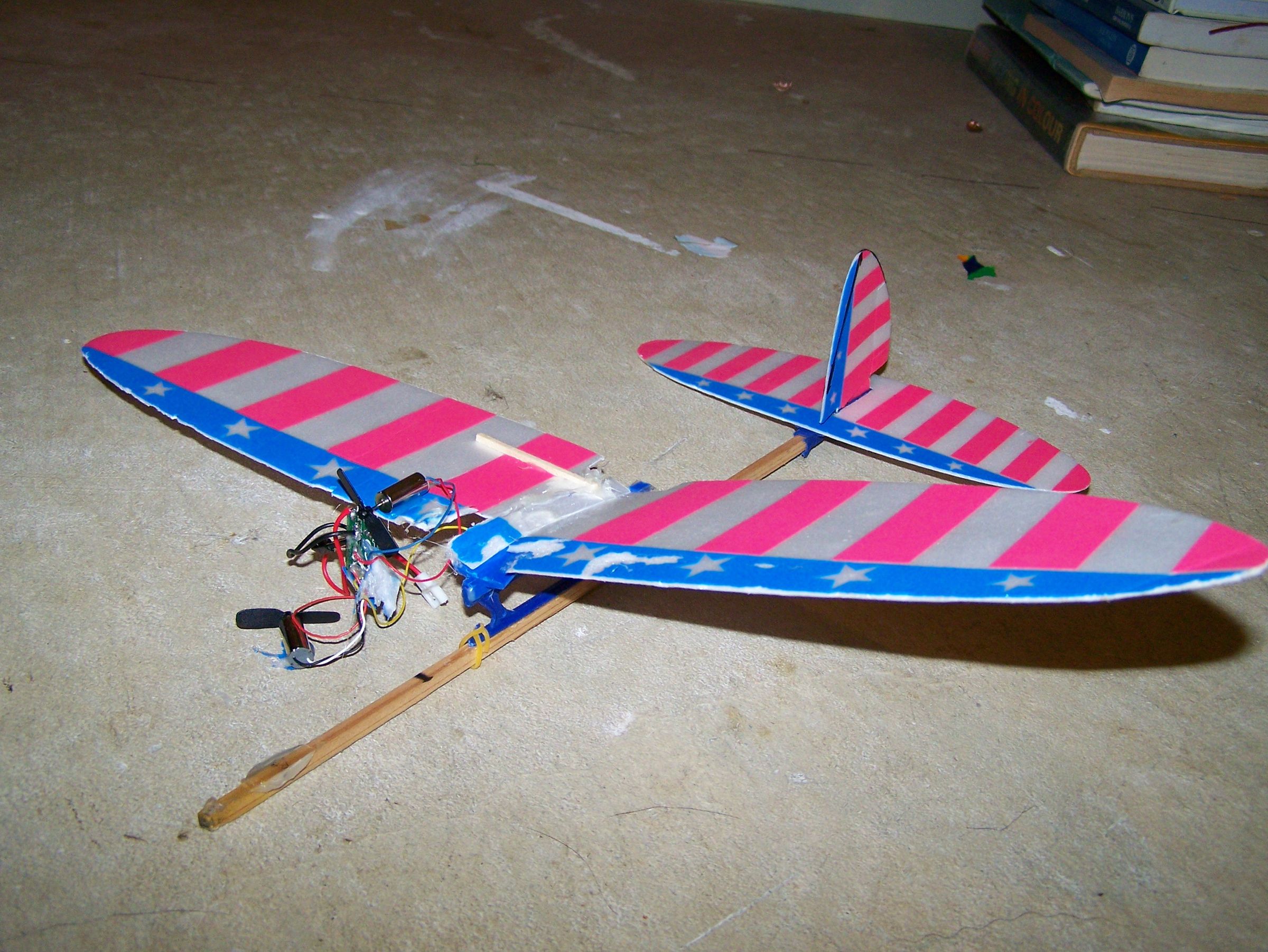 Micro Rc Heli to Rc Plane 5 Steps Instructables