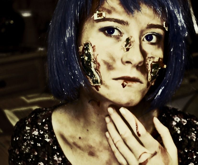 Halloween Makeup - Cyber